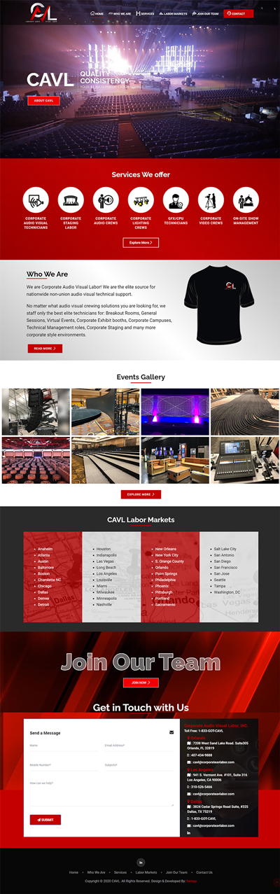 Corporate AV Labor